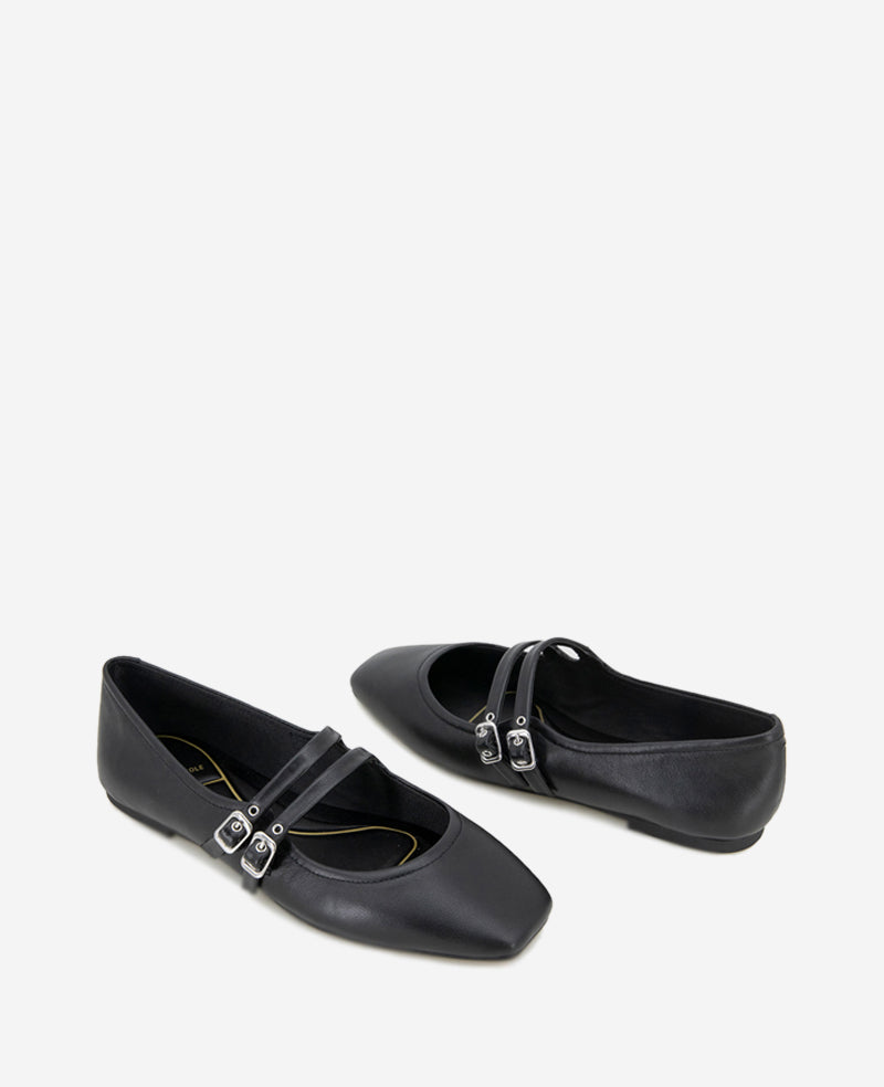 Kenneth Cole Jasmine Leather Mary Jane Flat