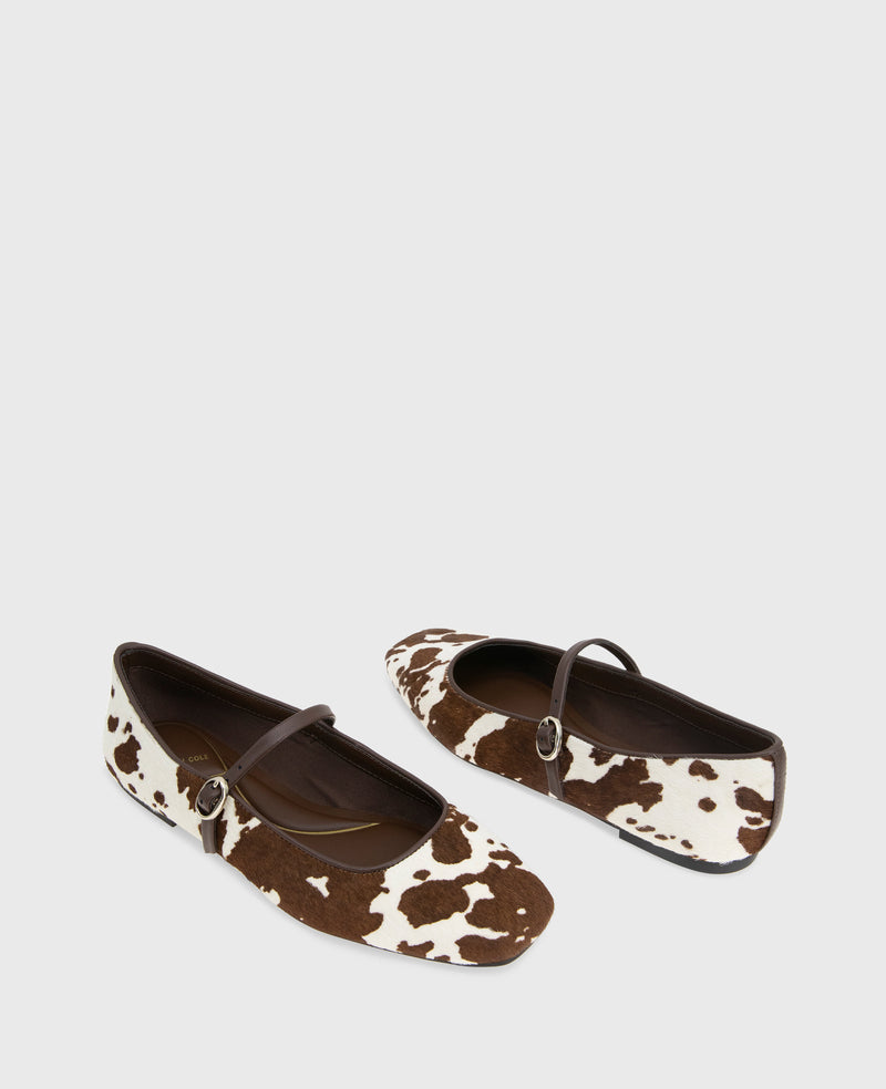 Kenneth Cole Jasper Calf Hair Ballet Flat