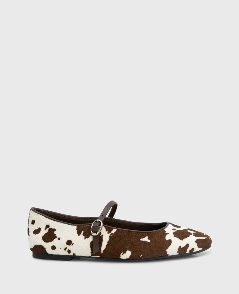 kenneth cole Jasper Calf Hair Ballet Flat
