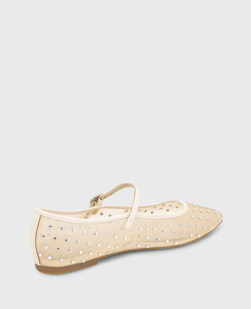 Kenneth Cole Jasper Mesh Micro Stud Ballet Flat