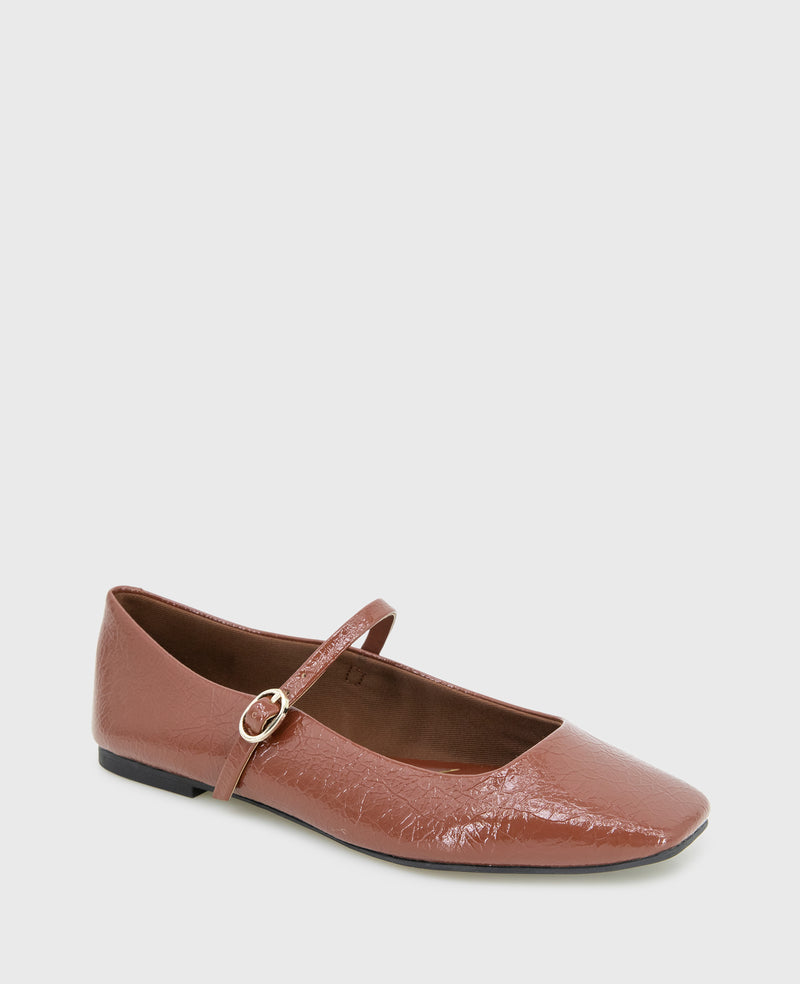 Kenneth Cole Jasper Patent Leather Ballet Flat
