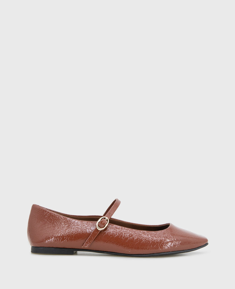 kenneth cole Jasper Patent Leather Ballet Flat