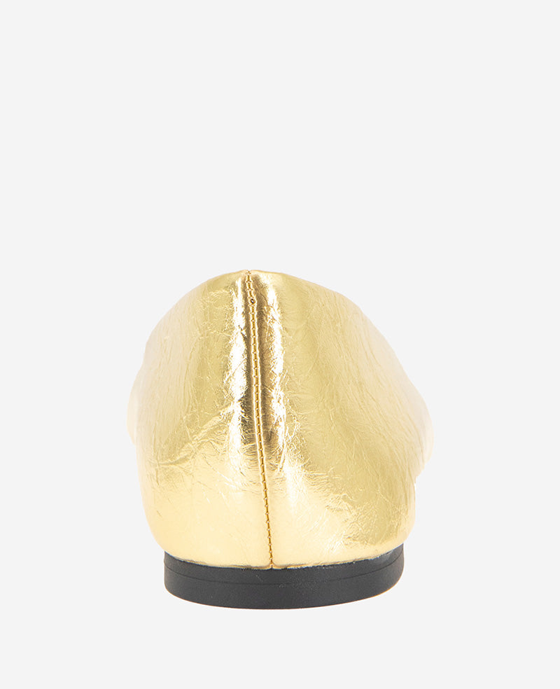 Kenneth Cole Johanna Metallic Leather Ballet Flat