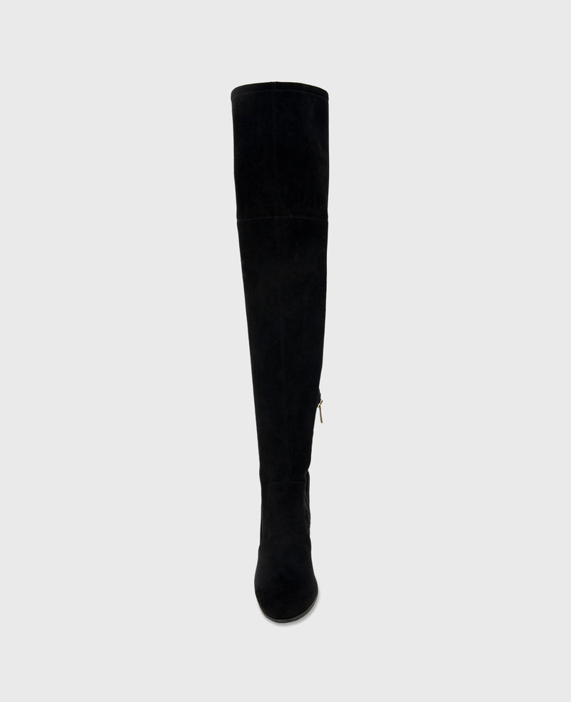 Kenneth Cole Josie Suede Tall Knee Heeled Boot