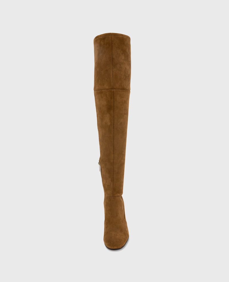 Kenneth Cole Josie Suede Tall Knee Heeled Boot