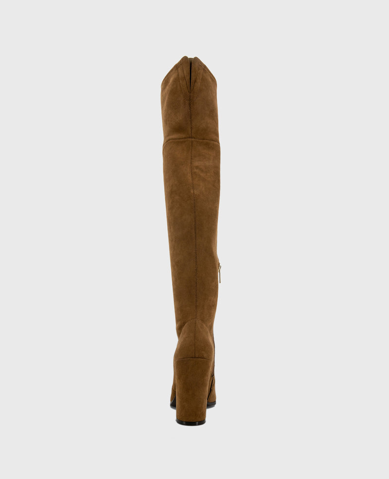 Kenneth Cole Josie Suede Tall Knee Heeled Boot