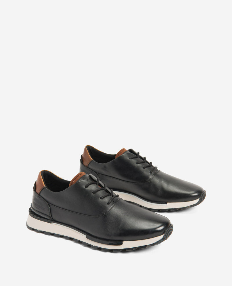 Kenneth Cole Kev Leather Lace-Up With TECHNI-COLE