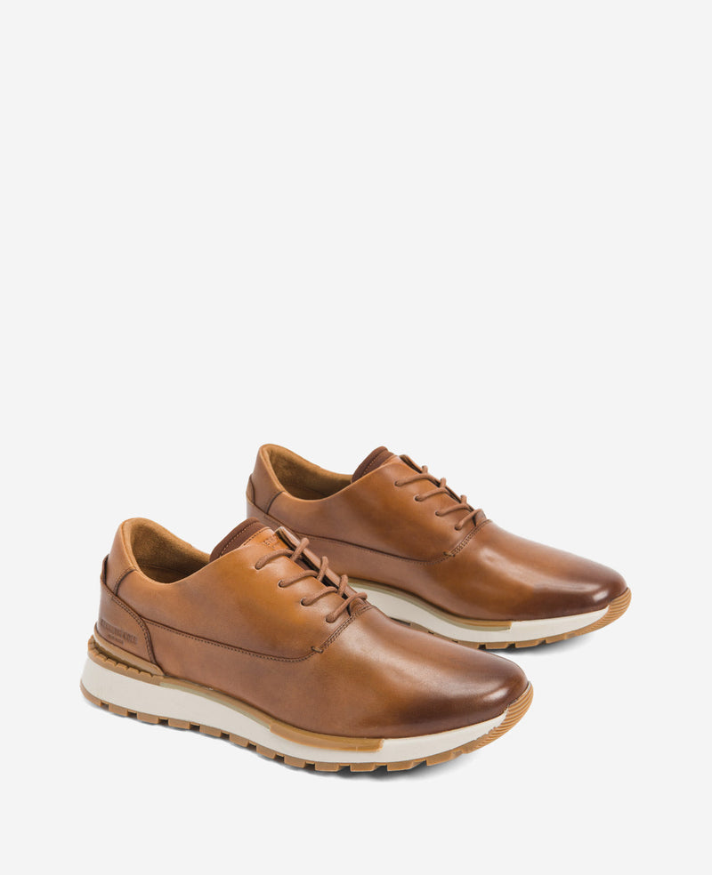 Kenneth Cole Kev Leather Lace-Up With TECHNI-COLE