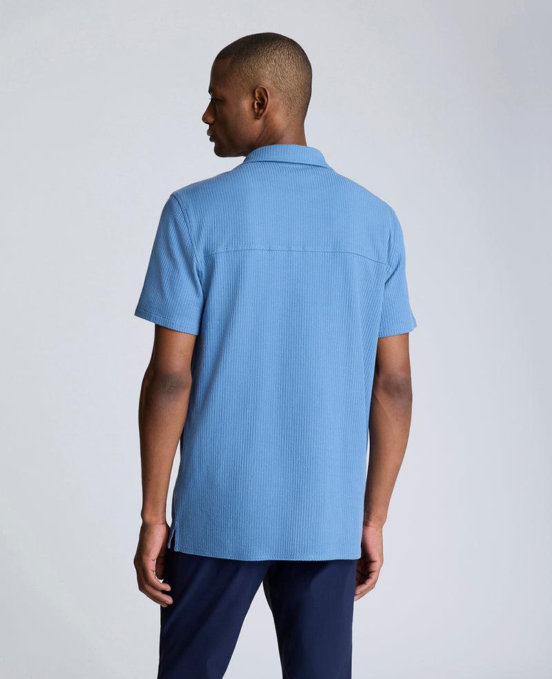 Kenneth Cole Knit Camp Shirt