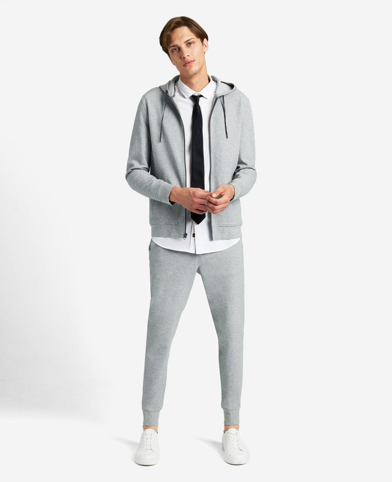 Kenneth Cole Knit Flex Zip Hoodie