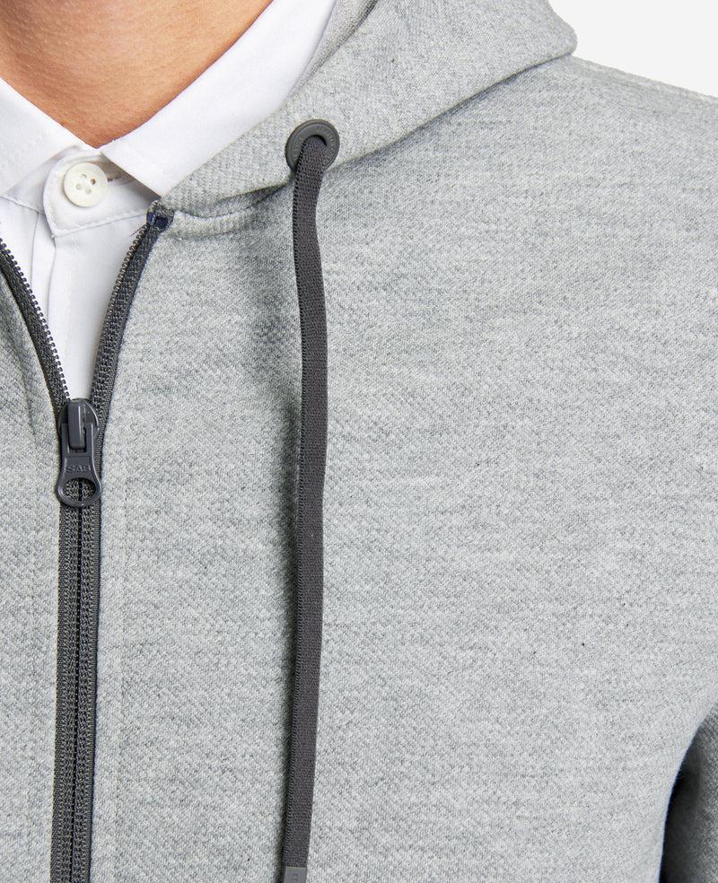 Kenneth Cole Knit Flex Zip Hoodie