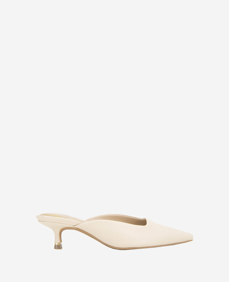 kenneth cole Margo Leather Kitten Heel Mule