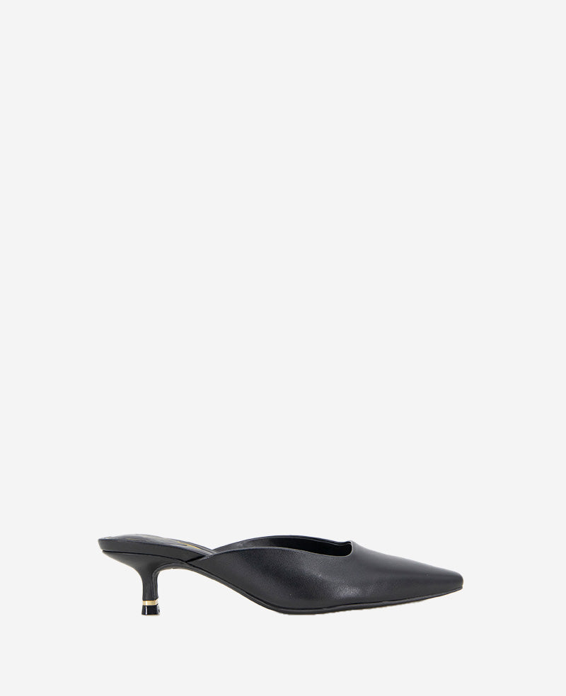 kenneth cole Margo Leather Kitten Heel Mule