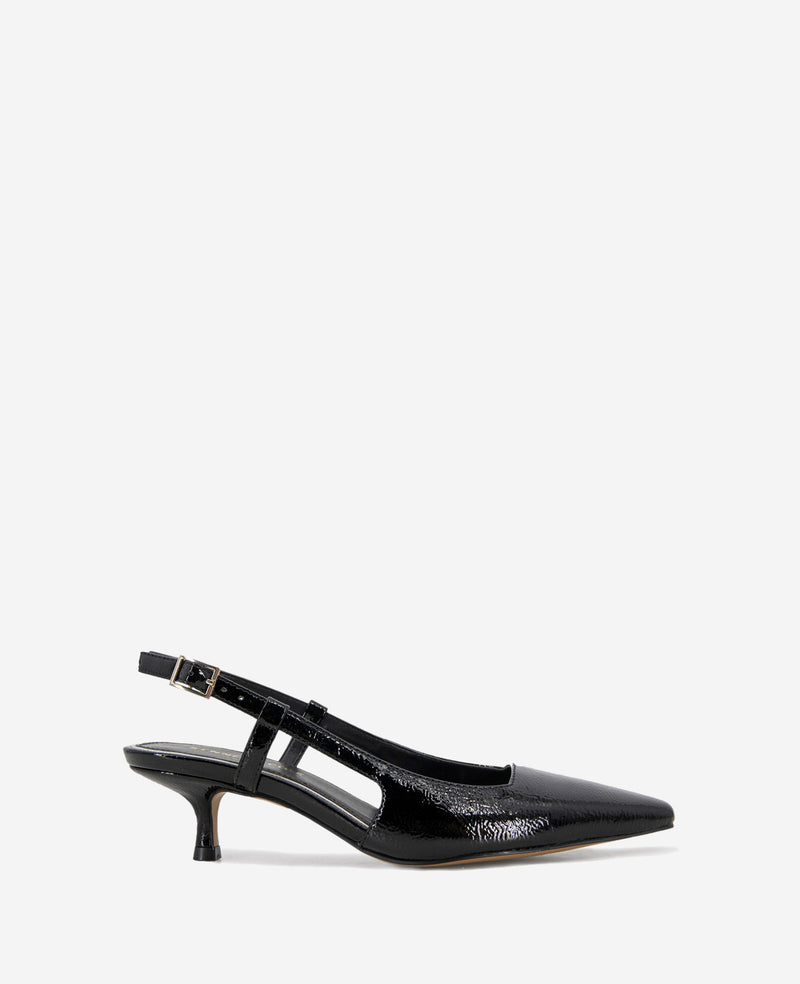 kenneth cole Martha Patent Slingback Kitten Heel