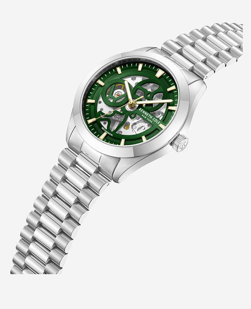 Kenneth Cole Mechanical Stainless Steel Watch