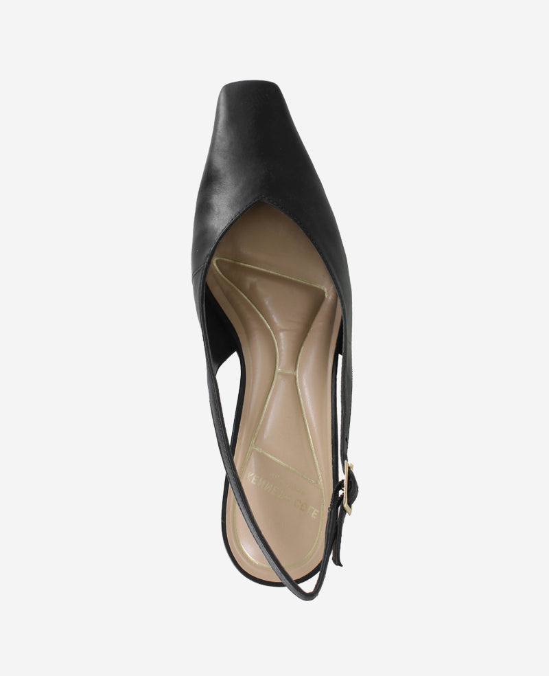 Kenneth Cole Meilani Leather Point Toe Slingback