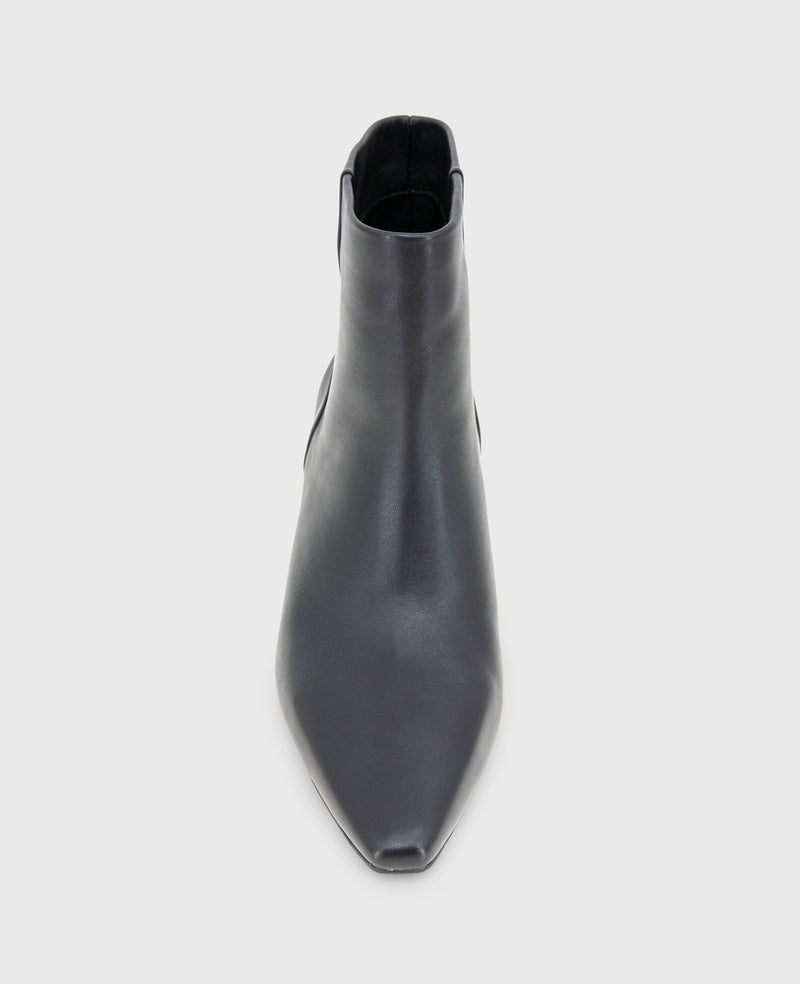 Kenneth Cole Miranda Leather Heel Bootie