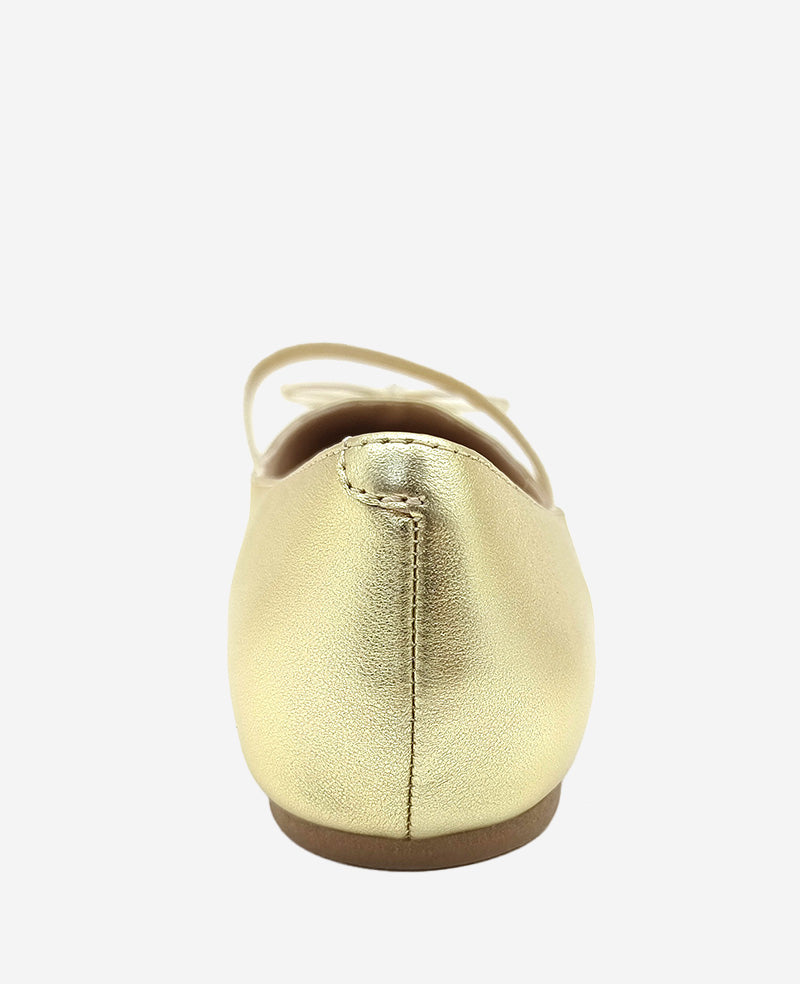 Kenneth Cole Myra Metallic Leather Ballet Flat