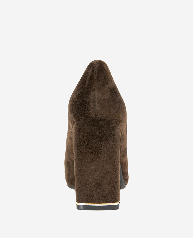 Kenneth Cole Nova Suede Heel Loafer