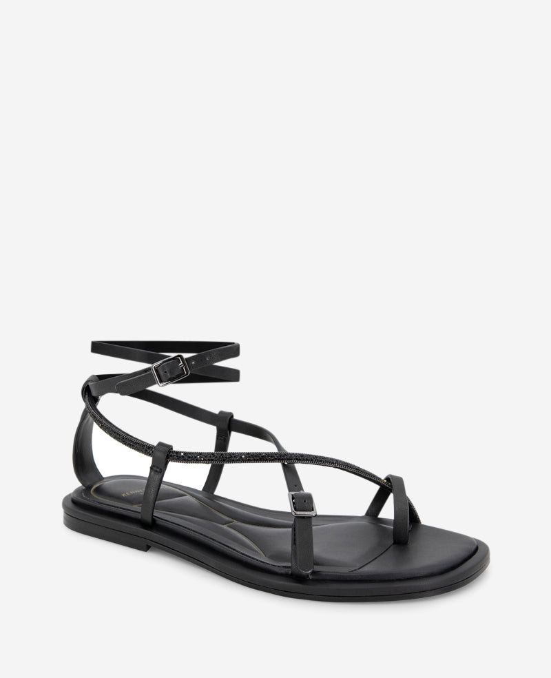 Kenneth Cole Paros Leather Beaded Sandal