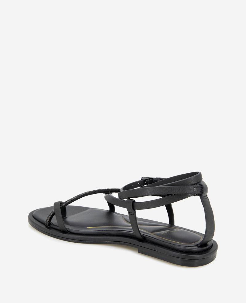 Kenneth Cole Paros Leather Beaded Sandal