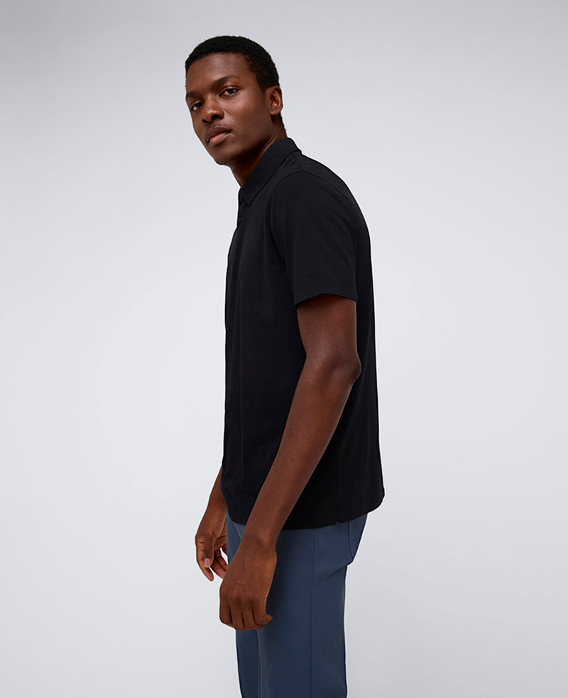 Kenneth Cole Performance Button Polo