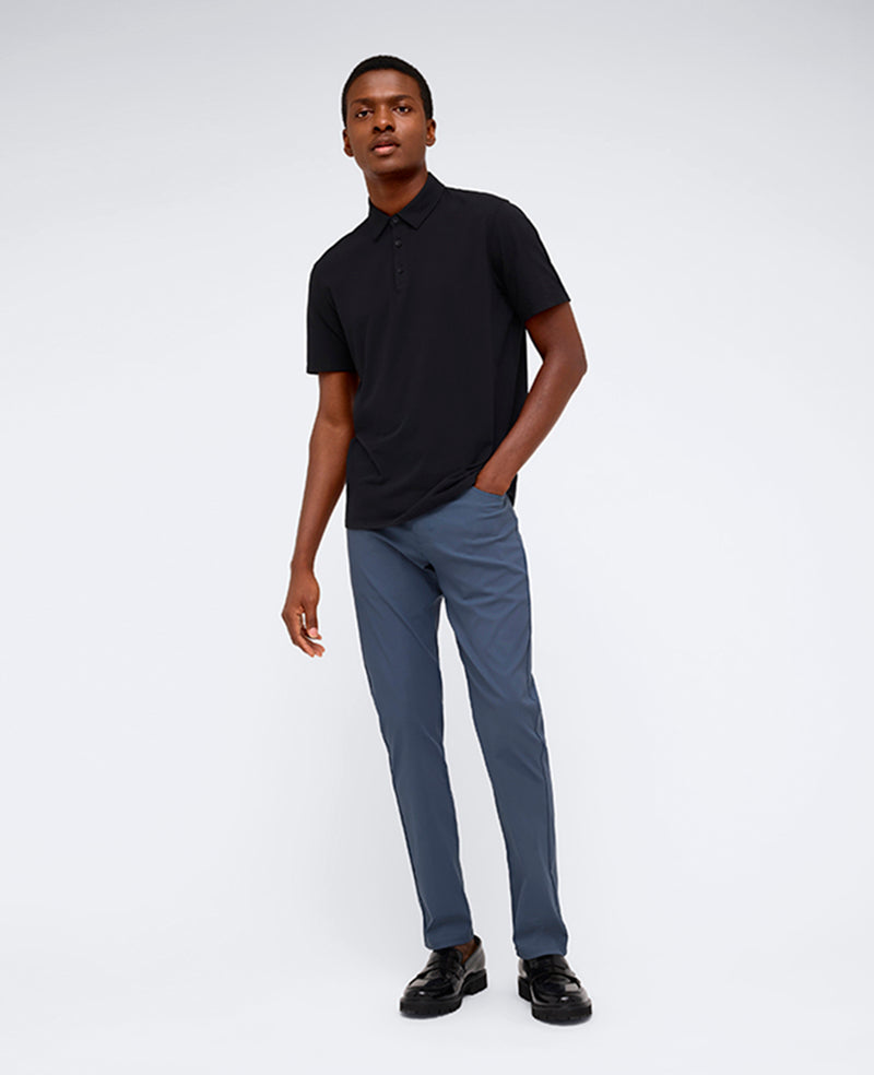 Kenneth Cole Performance Button Polo