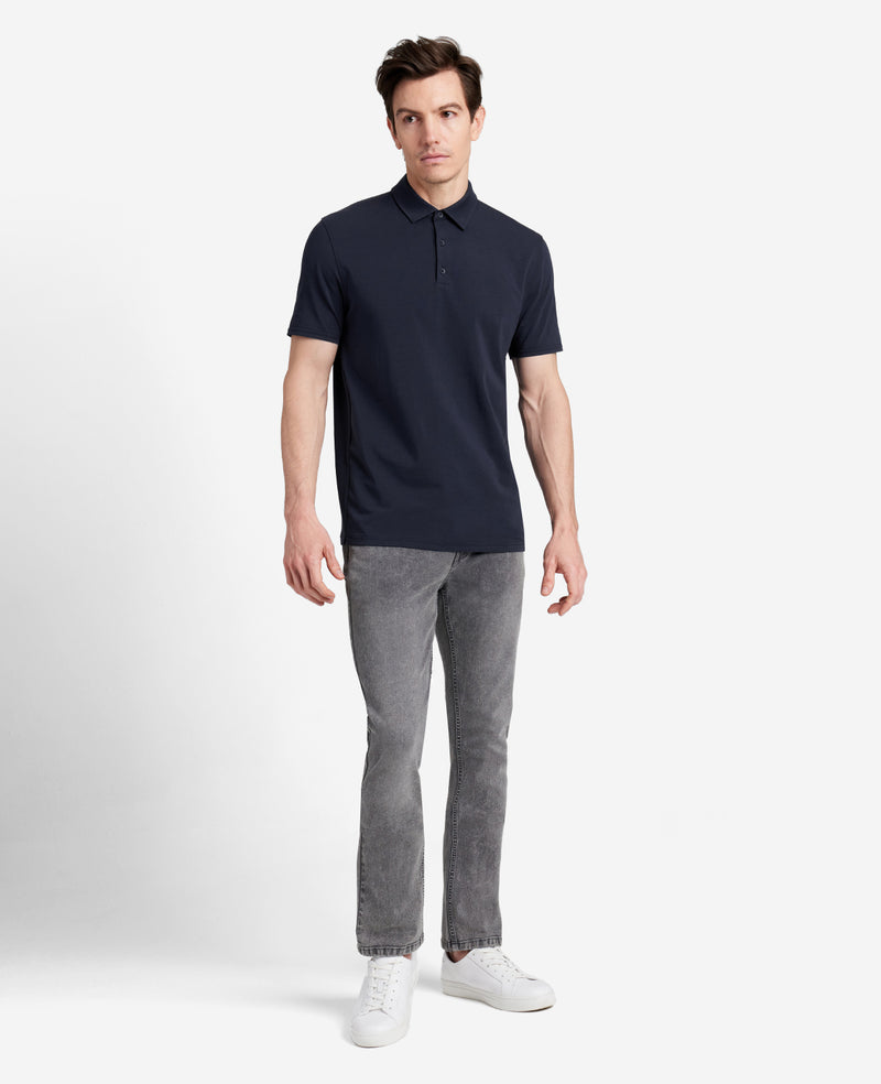 Kenneth Cole Performance Button Polo