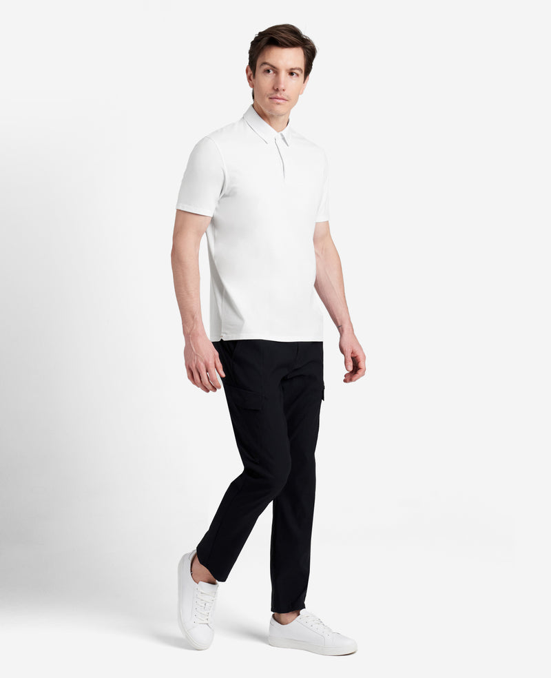 Kenneth Cole Performance Button Polo