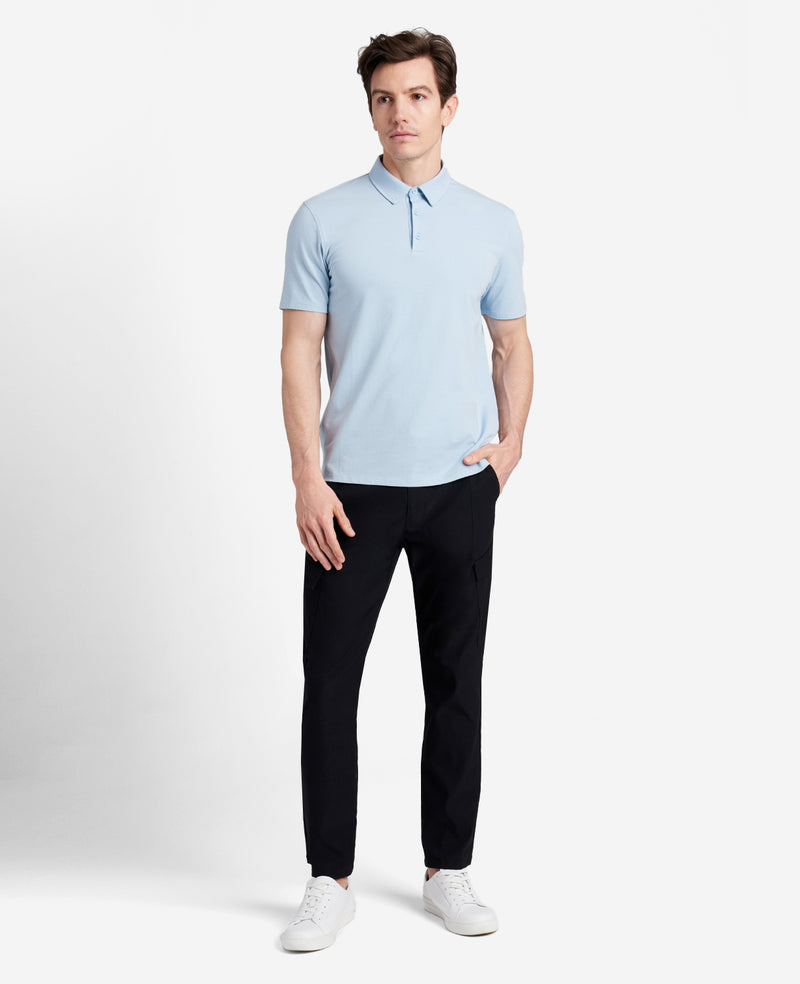 Kenneth Cole Performance Button Polo
