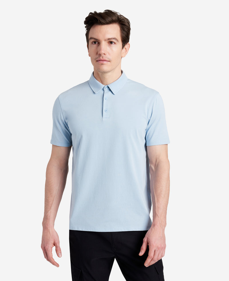 Kenneth Cole Performance Button Polo