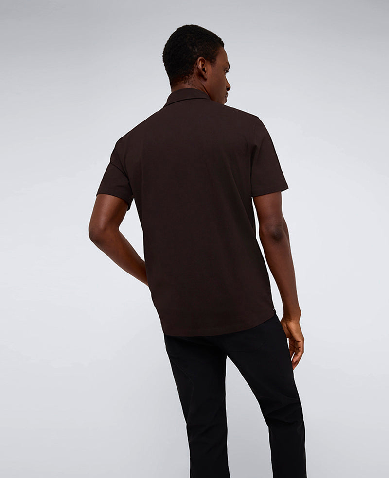 Kenneth Cole Performance Button Polo