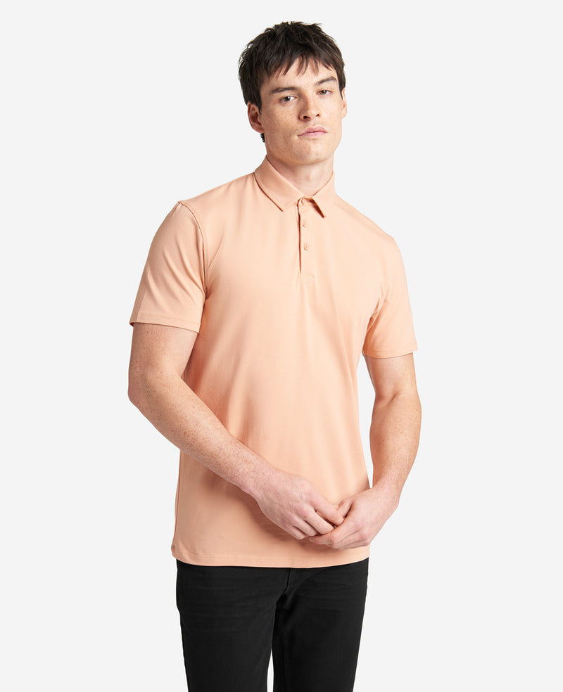 Kenneth Cole Performance Button Polo