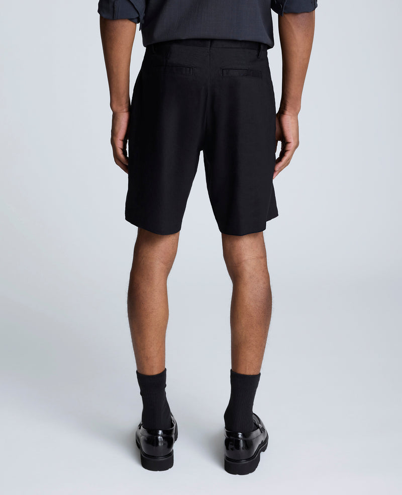 Kenneth Cole Performance Pleated Linen Short