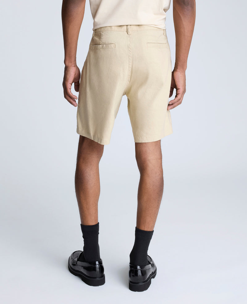 Kenneth Cole Performance Pleated Linen Short