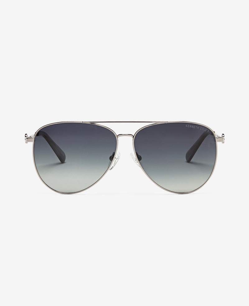Kenneth Cole Pilot Titanium Aviator Sunglasses