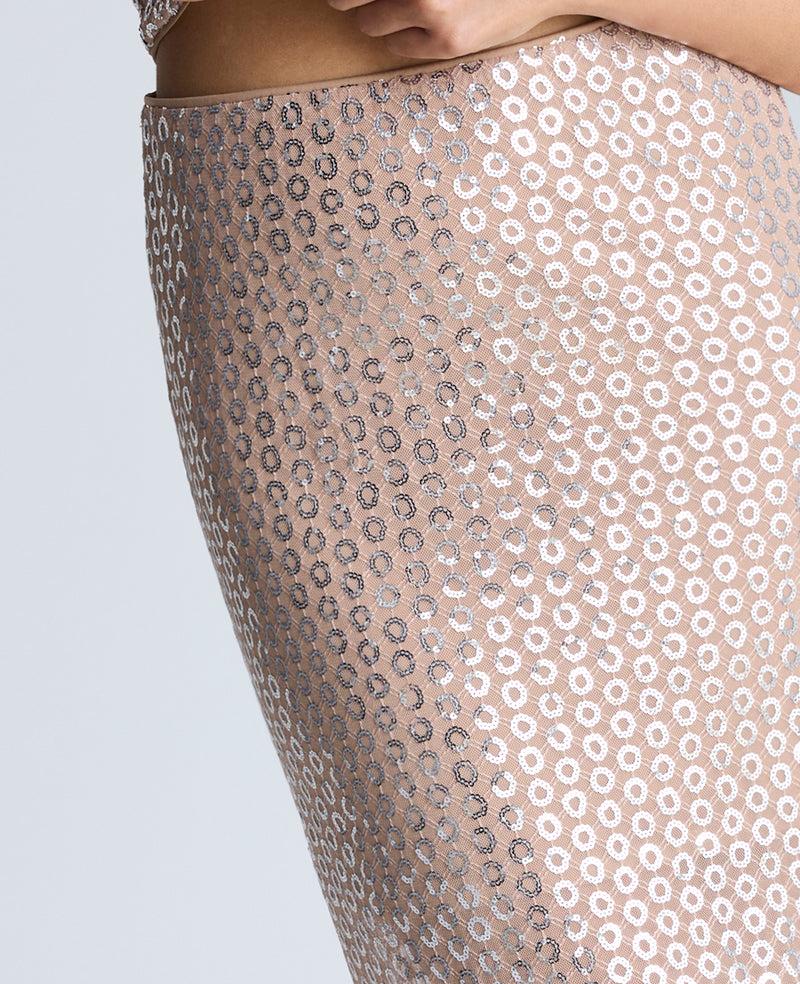 Kenneth Cole Pull-On Sequin Midi Skirt