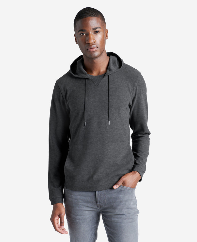 Kenneth Cole Pullover Knit Hoodie Sweater