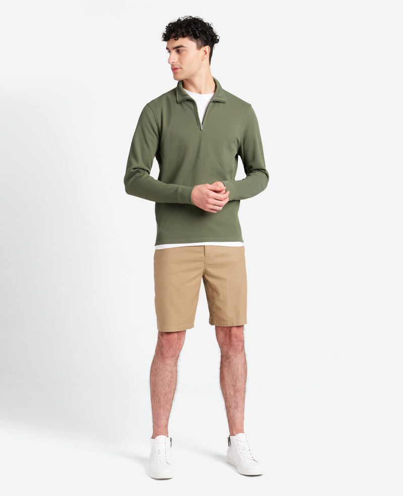 Kenneth Cole Quarter-Zip Knit Pullover