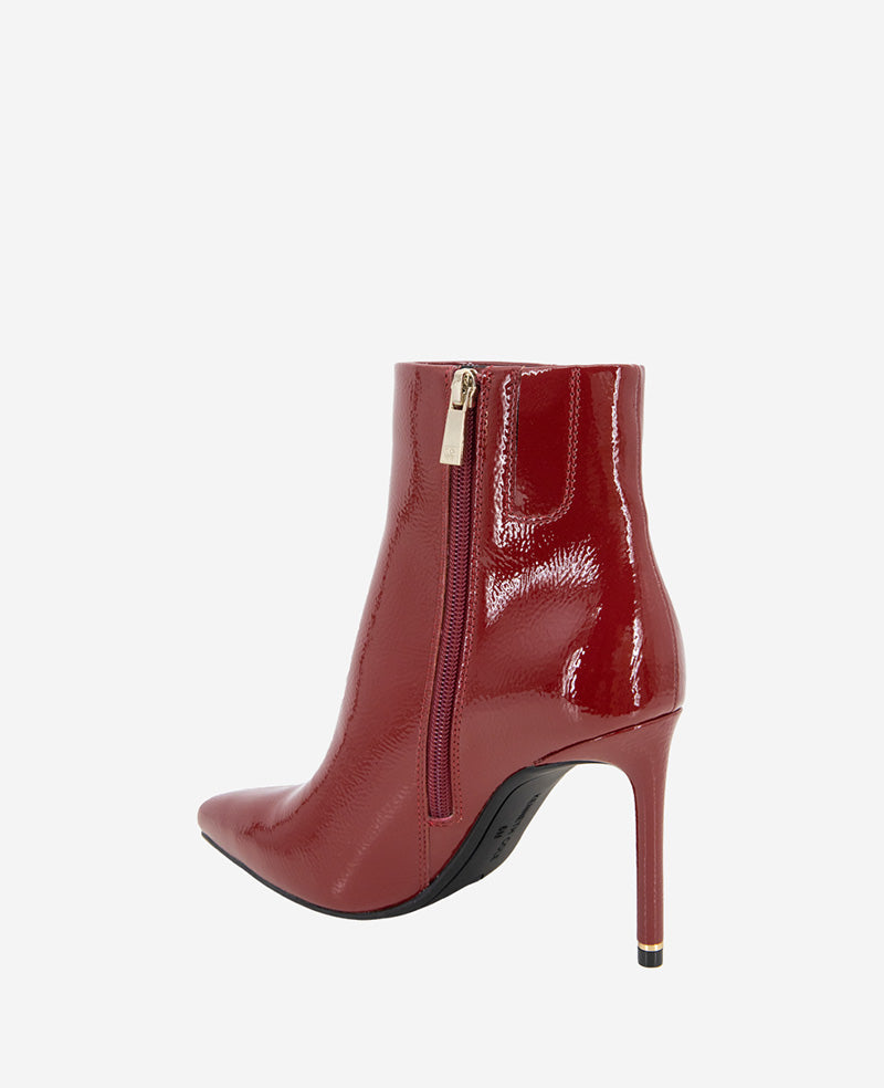 Kenneth Cole Quincy Patent Heel Ankle Bootie