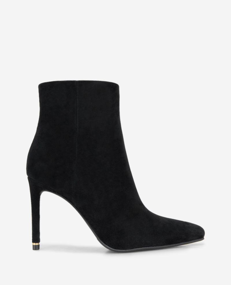 kenneth cole Quincy Suede Heel Ankle Bootie