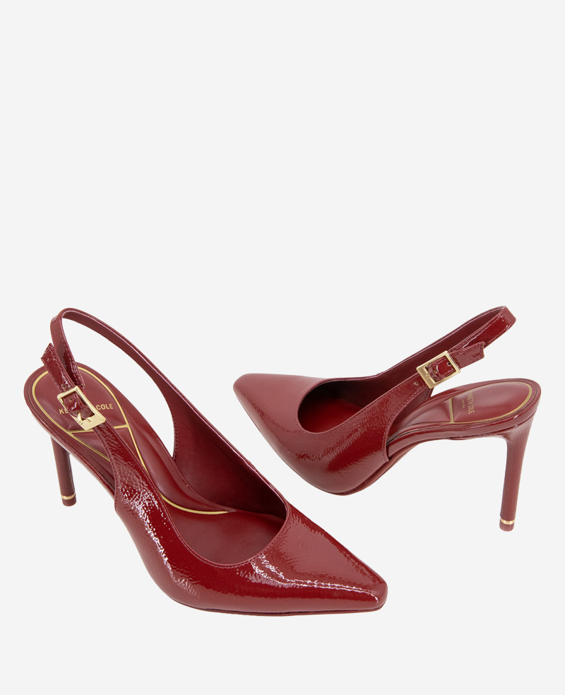Kenneth Cole Quinnly Patent Slingback Heel