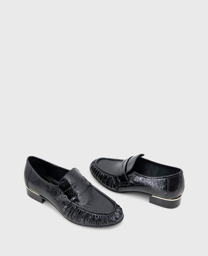 Kenneth Cole Reece Crinkle Patent Penny Loafer