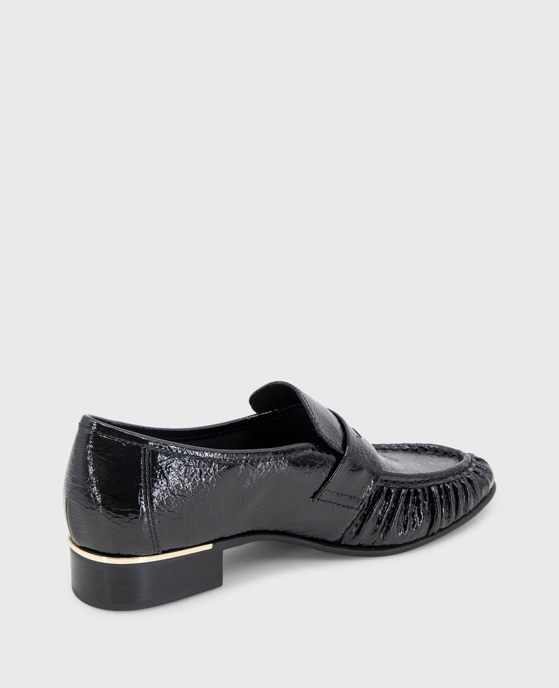 Kenneth Cole Reece Crinkle Patent Penny Loafer