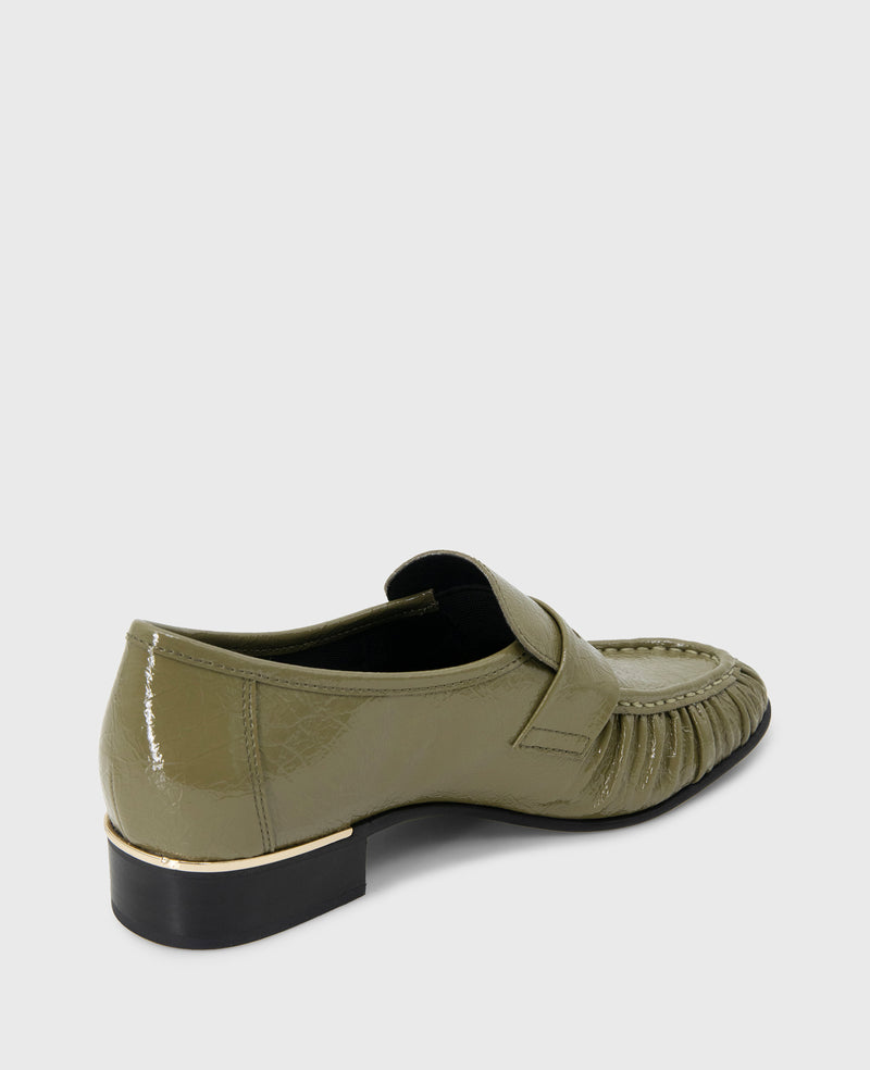 Kenneth Cole Reece Crinkle Patent Penny Loafer