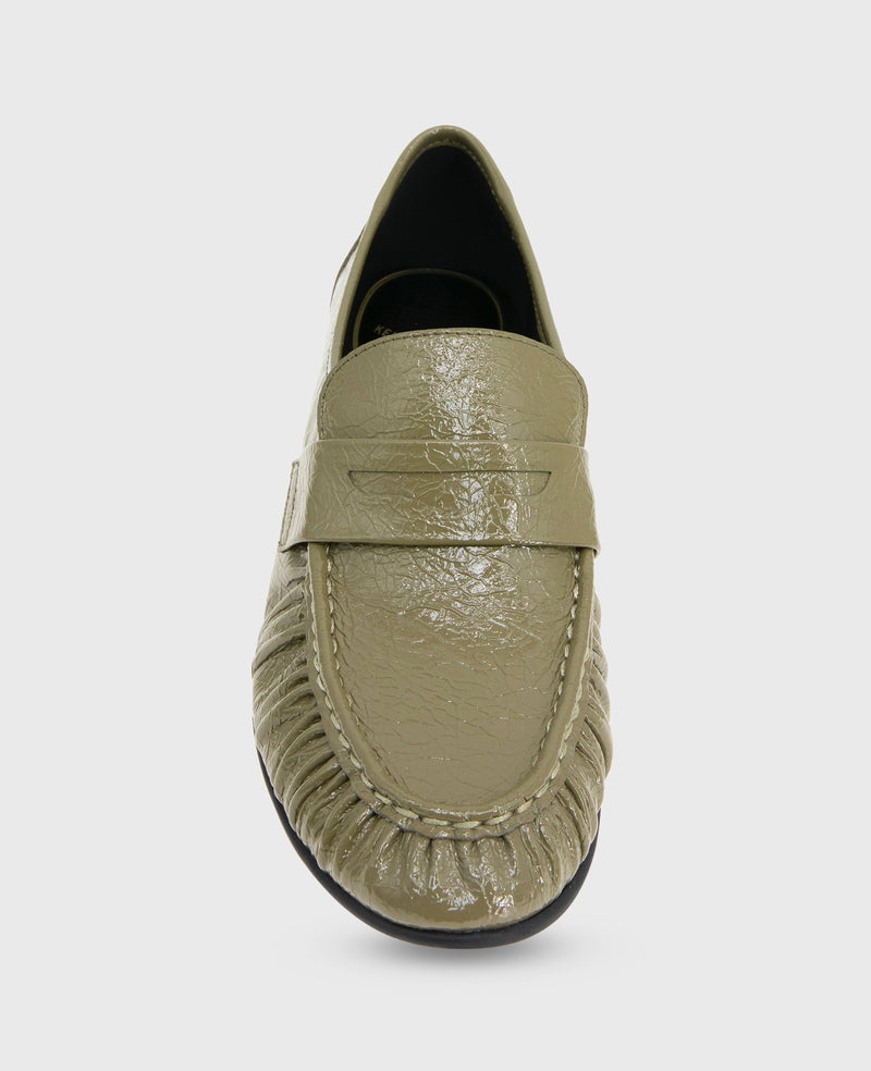 Kenneth Cole Reece Crinkle Patent Penny Loafer