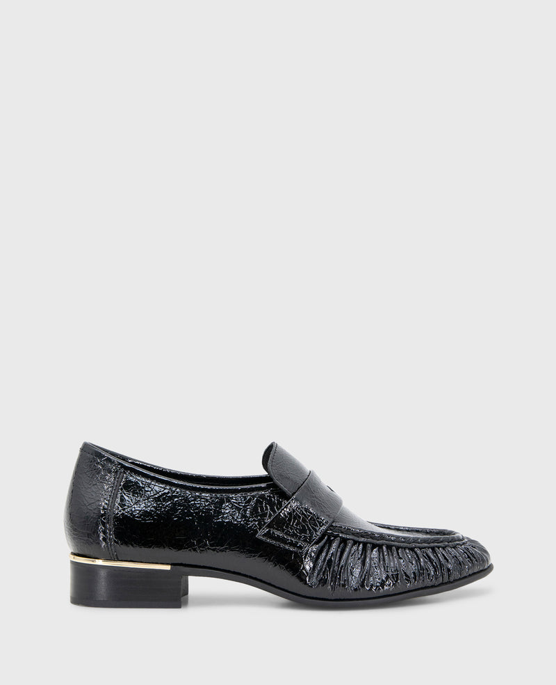 kenneth cole Reece Crinkle Patent Penny Loafer