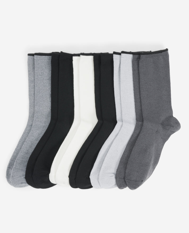 kenneth cole Ribbed Crew Socks 6-Pack