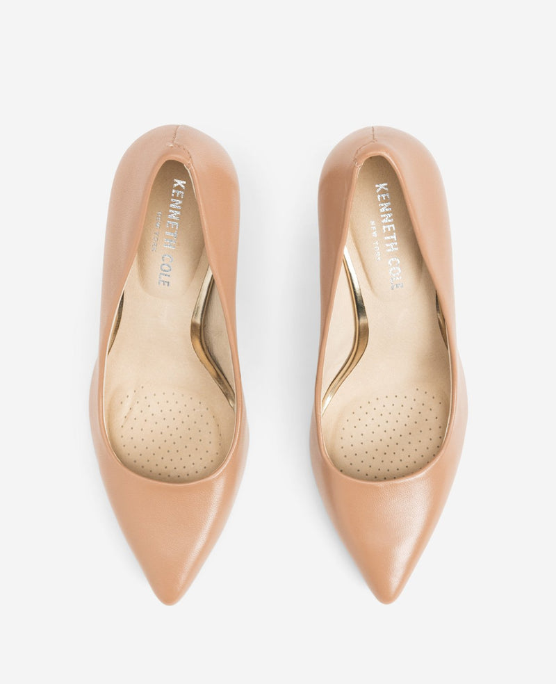 Kenneth Cole Riley 85 Leather Heel With Rebound