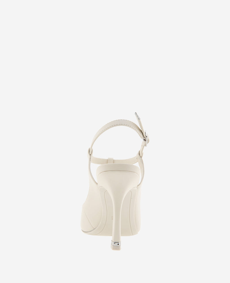 Kenneth Cole Romi T-Strap Leather Slingback Heel